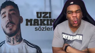 Turkish Rap!!! Uzi - Makina (Reaction)