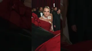 Cara Delevingne - Oscars 2023 E! Glambot | #shorts