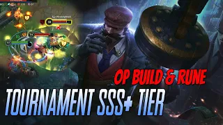 대회 1티어 그레이브즈 핵사기 템트리 IN TOURNAMENT S TIER GRAVES OP BUILD & RUNE