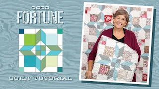 Make a "Good Fortune" Quilt with Jenny Doan of Missouri Star (Video Tutorial)