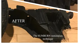 AWESOME Plastic Restoration TRICK!  NO CHEMICALS!