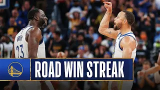 Best Plays Of Warriors’ Series Streak with at Least One Road Win 🔥