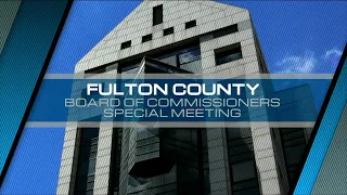 Fulton County Board of Commissioners Meeting with Mayors August 2, 2021