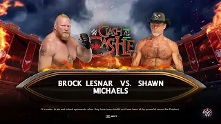 WWE 2K23 | Brock Lesnar vs. Shawn Michaels