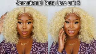 You need this wig | Sensationnel Butta Lace Unit 5 in 613 Blonde Review, Install + Customization
