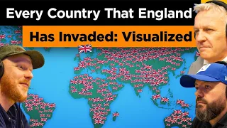 Every Country England Has Invaded: Visualized REACTION!! | OFFICE BLOKES REACT!!