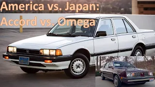 Japan vs. America Automotive Review - The 1984 Honda Accord vs. Oldsmobile Omega