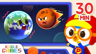 Pororo's Hero World Non Stop Play | Superhero Series | Monster | KIGLE GAMES