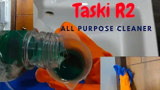 How To Use Multi Purpose Cleaner Taski R2.   #cleaningsolutions #autoclean