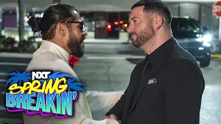 Santos Escobar abducts AJ Galante after sit-down meeting: WWE NXT, May 3, 2022