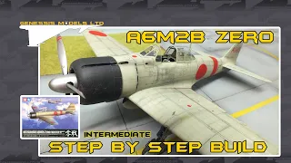 Tamiya : Mitsubishi A6M2b Zero Fighter : 1/32 Scale Model : Step By Step Video Build : Episode.1