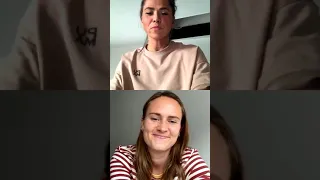 IG LIVE: Sara Björk Gunnarsdóttir 🇮🇸& Caroline Graham Hansen 🇳🇴