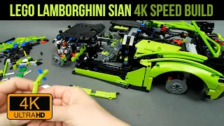 LEGO Technic 42115: Lamborghini Sián FKP 37: Speed Build [4K]