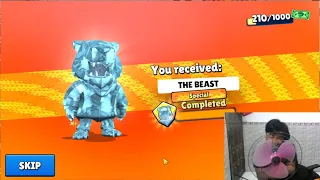 FINALLY I GOT THE BEST RARE SKIN IN MR BEAST EVENT ! THE DIAMOND BEAST SKIN ! | Live Stumble Guys