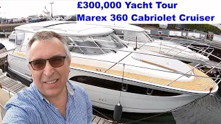 £300,000 Yacht Tour : Marex 360 Cabriolet Cruiser