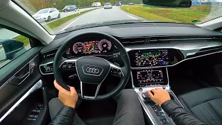 2023 Audi A6 Avant 40tdi quattro - review & pov test drive