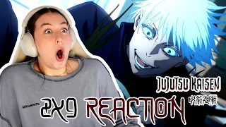 GOJO IS FERAL... | Jujutsu Kaisen S2 Ep9 Reaction - "Shibuya Incident - Gate, Open"