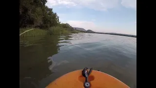 Nets in Olifantsnek dam