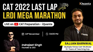 CAT 2022 | Last Lap LRDI Mega Marathon | LRDI Practice Session | CAT Exam Preparation