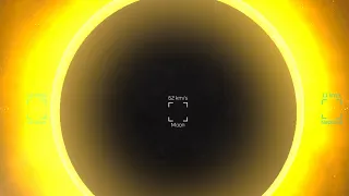 I created the solar eclipse in solar smash