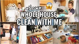 WHOLE HOUSE CLEAN WITH ME 2020 | STARTING TO PACK!! | EXTREME CLEANING MOTIVATION