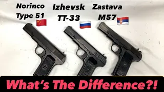 The Different Faces of the Tokarev TT-33 | Looking at the Variants of an Icon