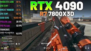 RTX 4090 + RYZEN 7 7800X3D | Call of Duty: Warzone 3 | 1440p