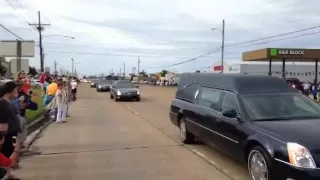 B.B. King funeral procession, Cleveland, Mississippi