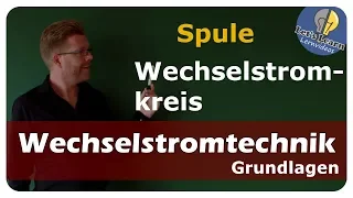 Spule (Induktivität) - Phasenverschiebung / Zeigerdiagramm - einfach und anschaulich erklärt