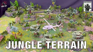 Tabletop Jungle Terrain - How To Set Up & Make The Most Of Your Skirmish Games Collection