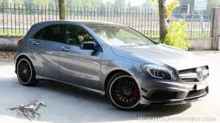 Mercedes A45 AMG sound with Supersprint full exhaust