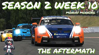 🔴 LIVE - iRacing - SEASON 2 WEEK 10 - THE AFTERMATH - MONDAY MORNING