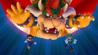 Mario Party 10 - Mario vs Luigi vs Wario vs Peach vs Bowser - Chaos Castle