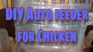 DIY Chicken Bottle Feeder | How To Make an Automatic Chicken Feeder Recyclable Plastic Bottle