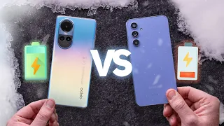 OPPO Reno10 5G vs Galaxy A54 5G Battery and Charge Battle!