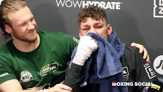 Emotional Leigh Wood Full Post Fight Press Conference After Stunning KO Win vs Michael Conlan