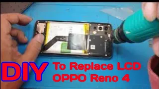 DIY To Replace Your OPPO Reno 4 LCD Display | Yourself Replacing LCD Screen Reno5 | #@SanService