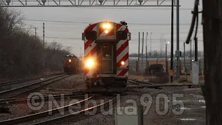 Metra Meet At West Chicago, IL!! 1-20-2023