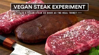 Sous Vide VEGAN STEAK Experiment!