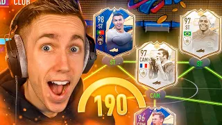 MINIMINTER ATTEMPTS THE 190 FUT DRAFT CHALLENGE!!