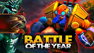 OMG! ROLLER COASTER GAME BATTLE OF THE YEAR | DOTA 2 7.32D | ARELIKS TINKER.