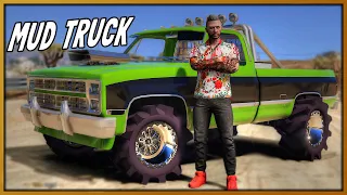 GTA 5 Roleplay - Monster 1200HP Drag Mud Truck Destroys Swamp | RedlineRP #909
