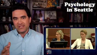 Johnny Depp v Amber Heard #2 - (Forensic Psychologist) - Therapist Reaction