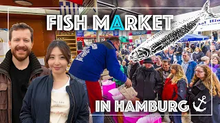 Fish Market in Germany - We visited the famous Fish Market in Hamburg