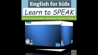 Clarify Pronunciation: Memorize Food/Drinks-4 | Do it and Speak English | Food/Drinks /NSS39 #shorts