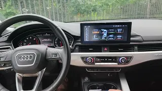 Belsee How to Remove Install 10.25" Screen Head Unit in Audi A4 A5 S4 S5 Android Auto Apple CarPlay