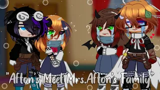 •´Afton's Meet Mrs.Afton's Family`• //FNAF// Afton Family ✧