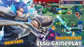 Elsu New Rare Skin "Cloud Piercer" Dragon Lane Pro Gameplay | Arena of Valor Liên Quân mobile CoT