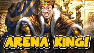 THE ARENA KING is Winning BIG! | Shaman Arena | Hearthstone