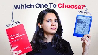 Physical Books v/s Kindle v/s Audiobooks - Which is best to read in 2024? | Drishti Sharma